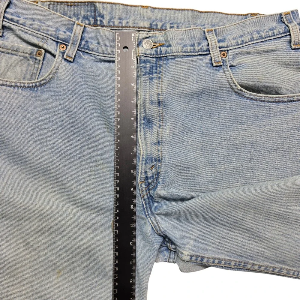 90s Skateboarding Loose Fit Tapered Leg Jeans Mens 36x36 Light Wash Levis 560